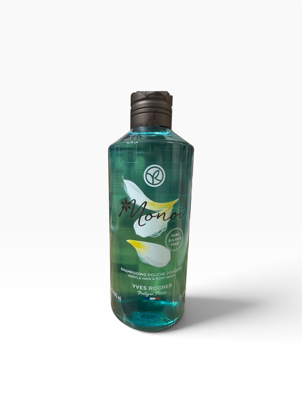 Yves Rocher Monoï Gentle Hair & Body Wash Sulfate-Free 13.5 oz / 400 mL